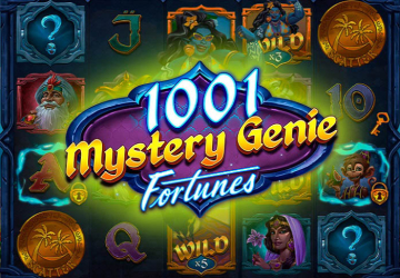 Игровой автомат 1001 Mystery Genie Fortunes в Джет казино