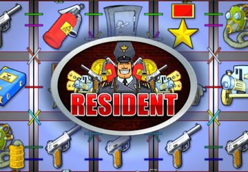 Игровой автомат Resident в Джет казино
